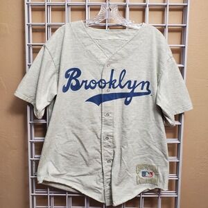 Vtg 80s Brooklyn Dodgers Cooperstown Collection jersey